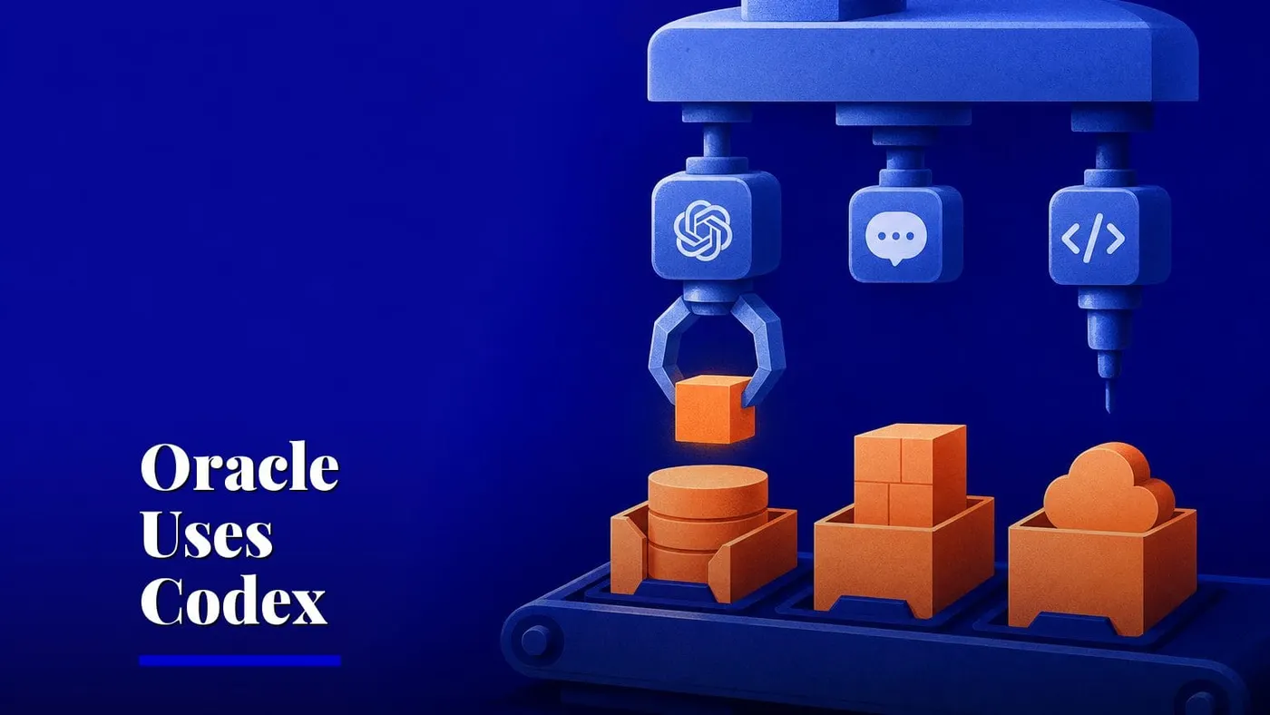 Oracle puts ChatGPT and Codex to work across three divisions — AI and technology illustration