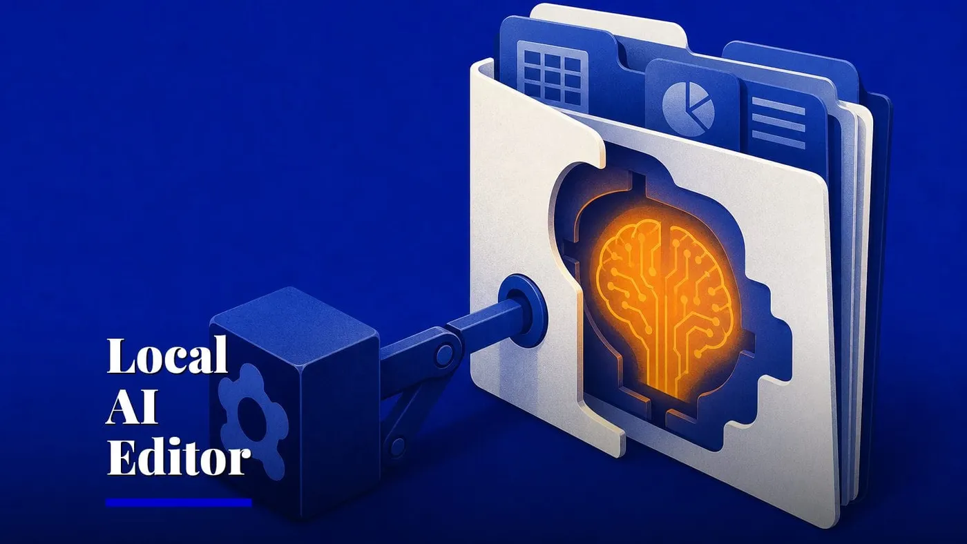 GenOffice puts an AI agent inside real Office files, locally — AI and technology illustration