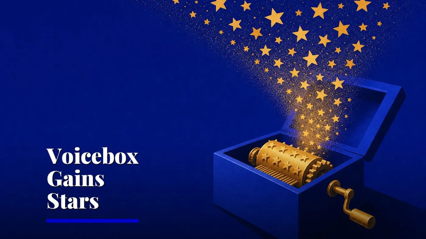 Voicebox gains 121 stars today on GitHub — AI and technology illustration