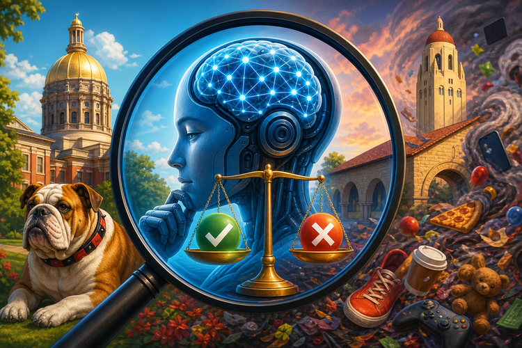 LLM accuracy hides prediction flips from irrelevant context