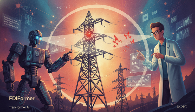 FDIFormer: Transformer AI matches expert grid attack detection