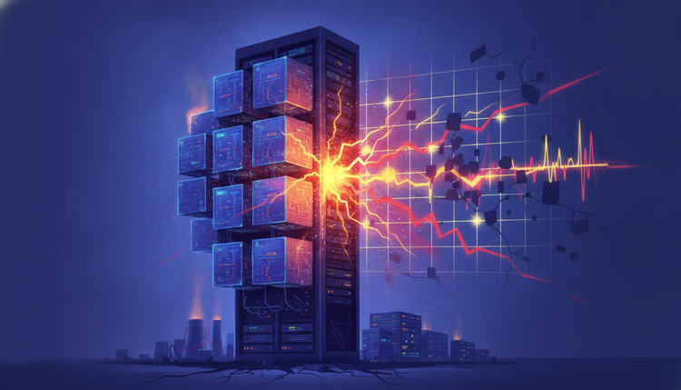 Bit2Watt: 1,000 GPUs can destabilise data centre power grids