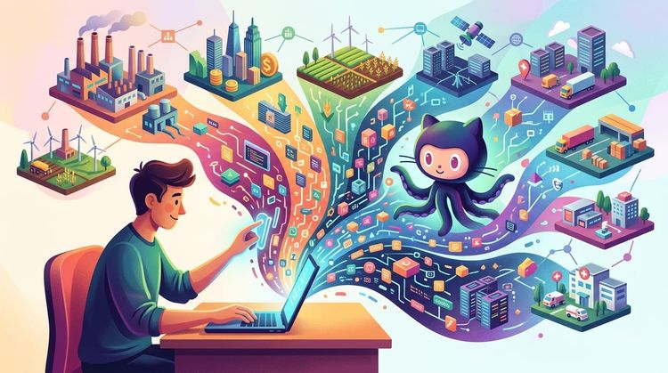 6,588 GitHub repos tagged with NAICS industry codes