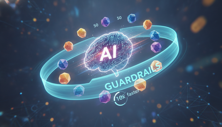Training-free AI guardrail runs 10x faster using 50 prompts