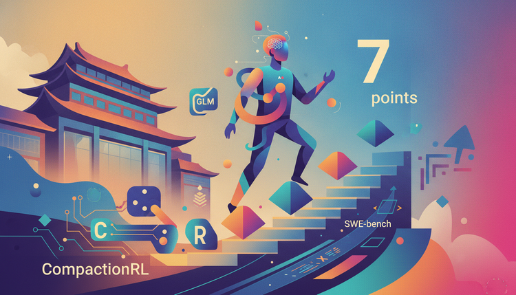 CompactionRL lifts AI coding agents 7 points on SWE-bench