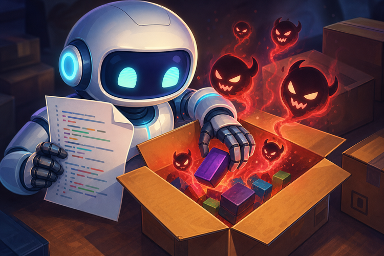AI coding agents install malicious packages from README edits