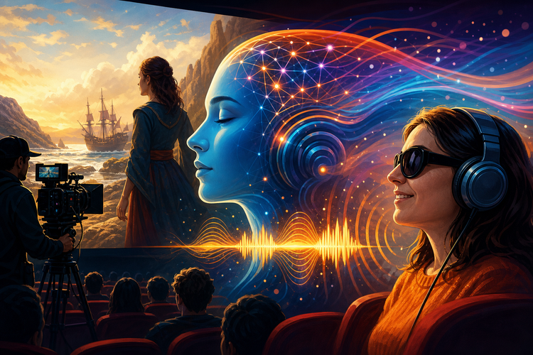 StoryTeller: training-free AI for film audio descriptions