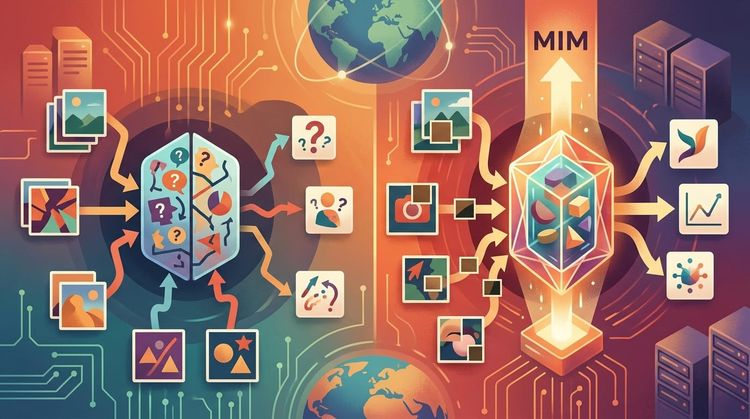 Distributed AI training: MIM beats contrastive learning on non-IID data