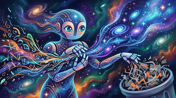Label-free AI sorts real cosmic signals from noise