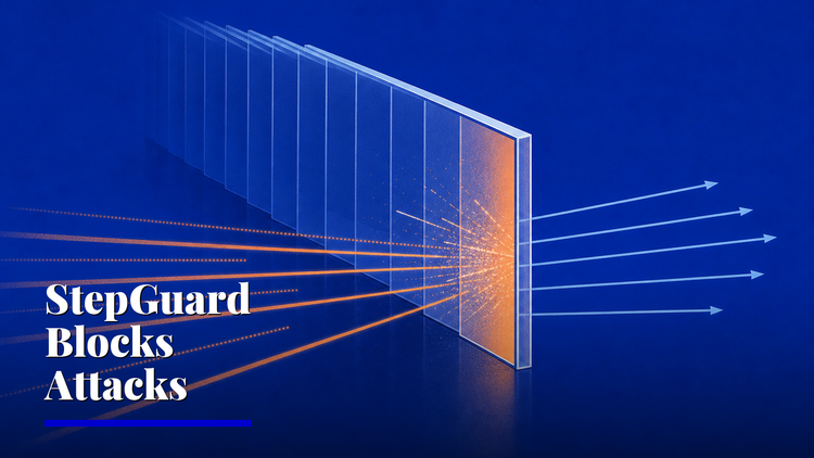 StepGuard blocks AI agent attacks 77% before they run