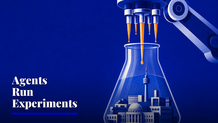 LLM agents run controlled experiments on pharma simulations