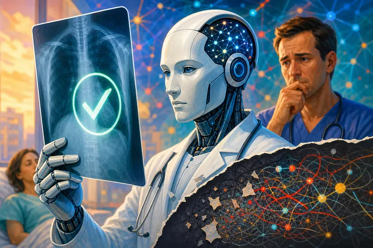 Medical AI scores hide flawed reasoning, preprint finds