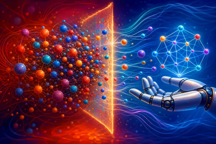 Quantum learning separation proved for many-body dynamics