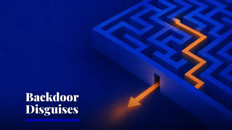New LLM backdoor hides attacks in logical reasoning — AI and technology illustration
