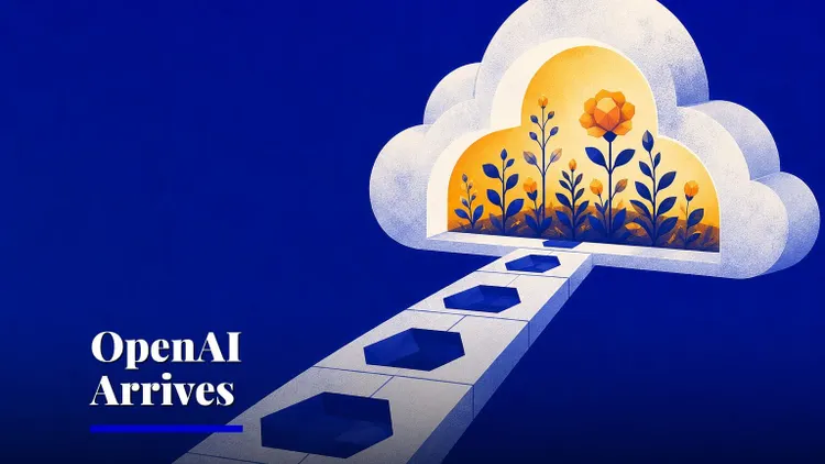 OpenAI brings frontier models to Google Cloud — AI and technology illustration