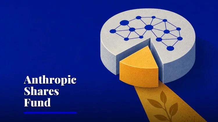 Anthropic pledges 5% of shares to public benefit fund — AI and technology illustration