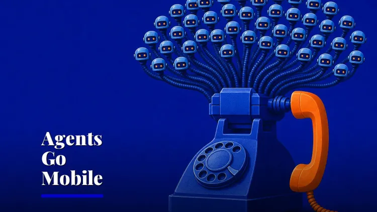 Codync turns 40+ AI coding agents into phone bots — AI and technology illustration