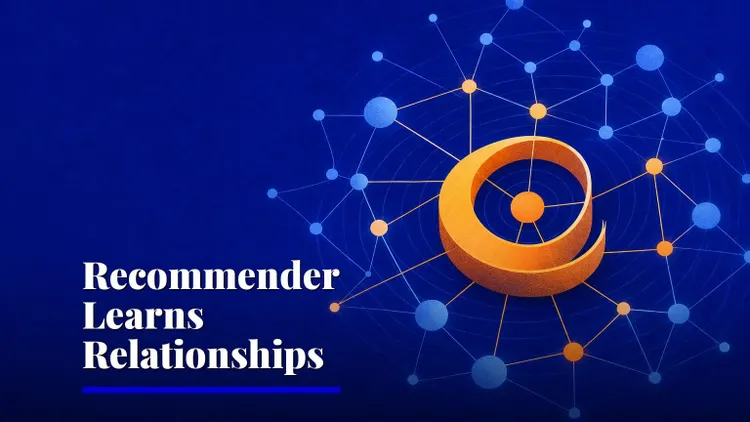 Generative recommenders learn to model item relationships — AI and technology illustration