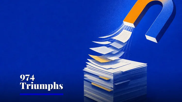AI content extraction scores 97.4 on enterprise documents — AI and technology illustration