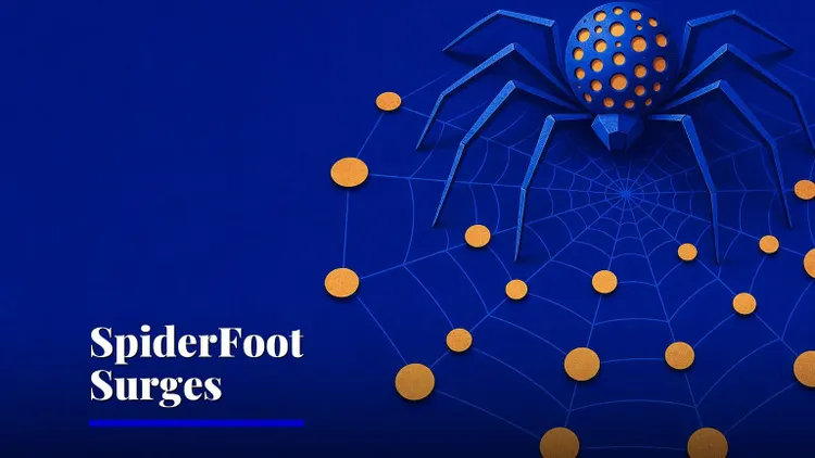 SpiderFoot OSINT tool trends on GitHub with 200+ modules — AI and technology illustration