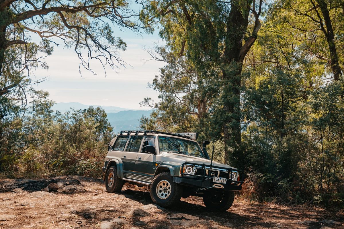 Notes: Drive through Rubicon State Forest into Eildon National Park, VIC