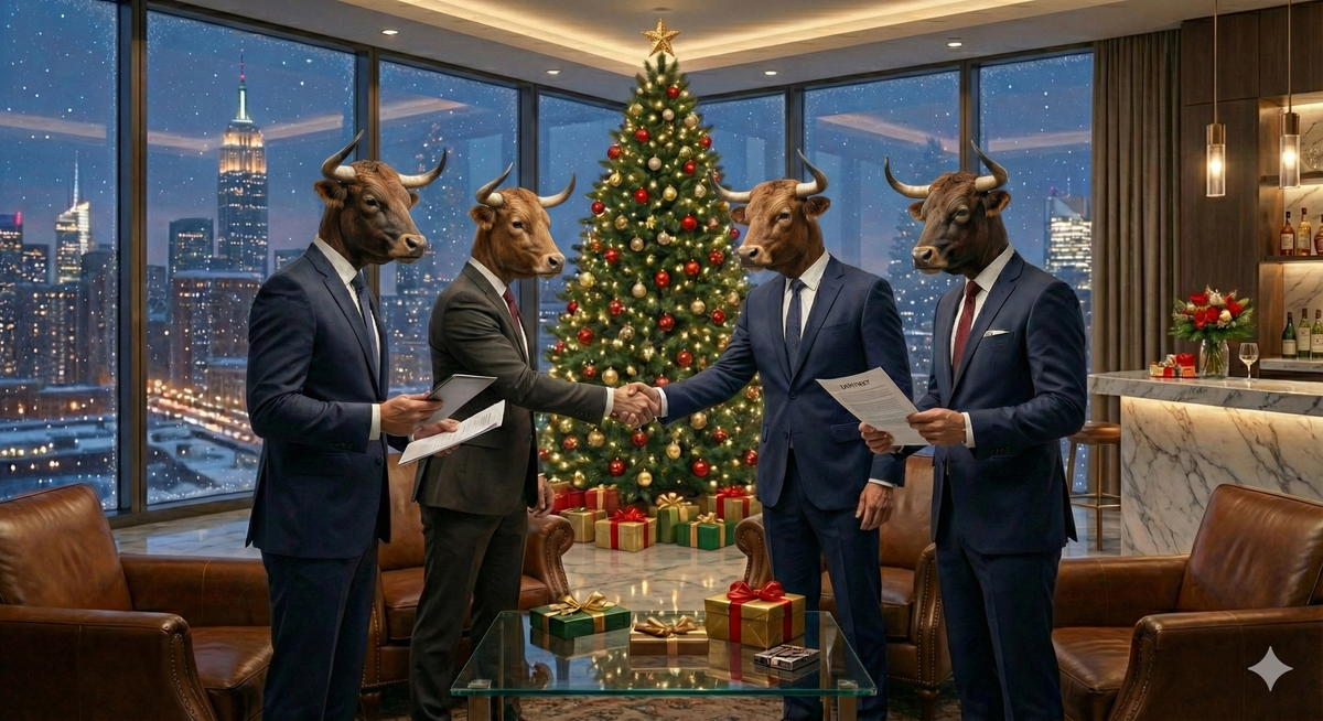 THE CHRISTMAS RUSH IS ON
