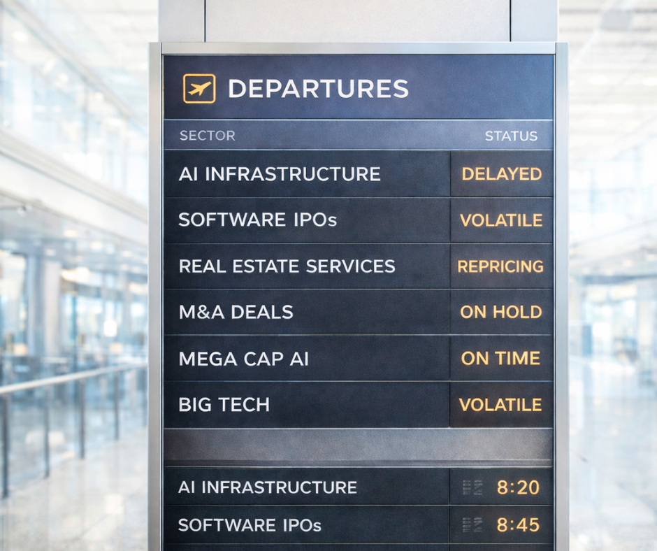 THE AI TRADE JUST HIT TURBULENCE