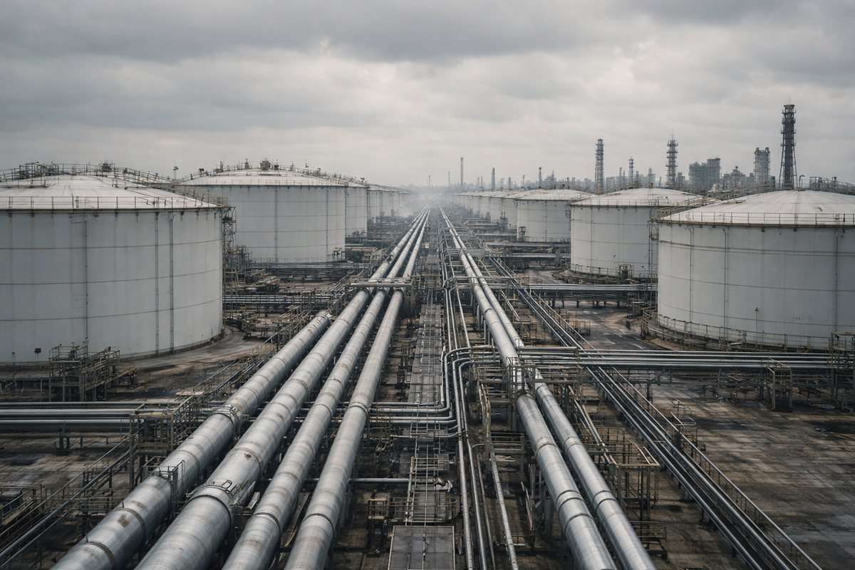 WHY OIL IS SPIKING WHILE MARKETS STUMBLE