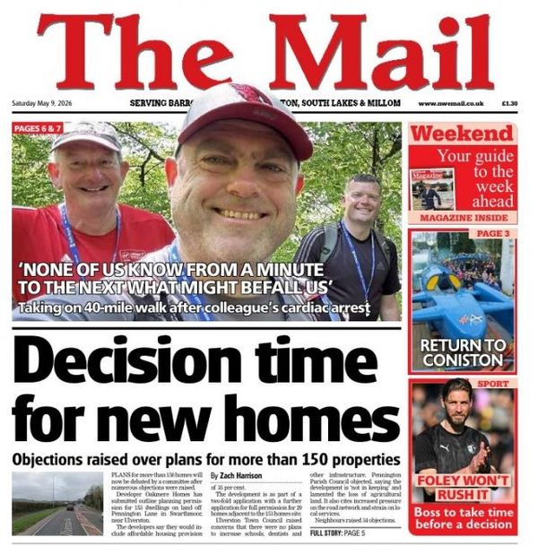 Former newspaper MD saved by defibrillator after heart stopped