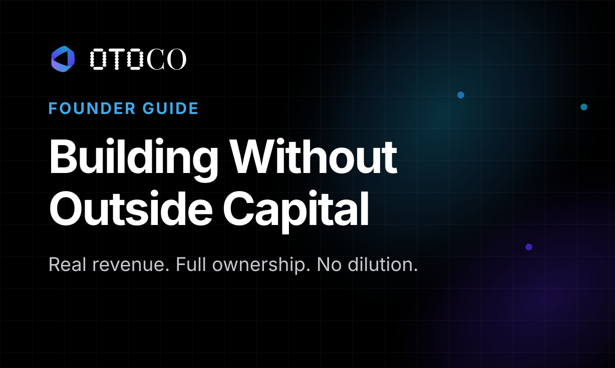 Building Without Outside Capital