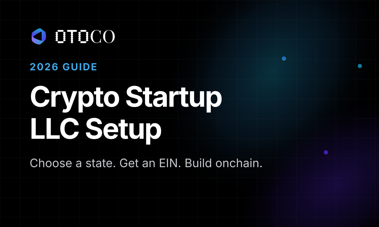 Crypto Startup LLC Setup