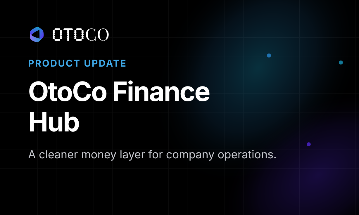 OtoCo Finance Hub