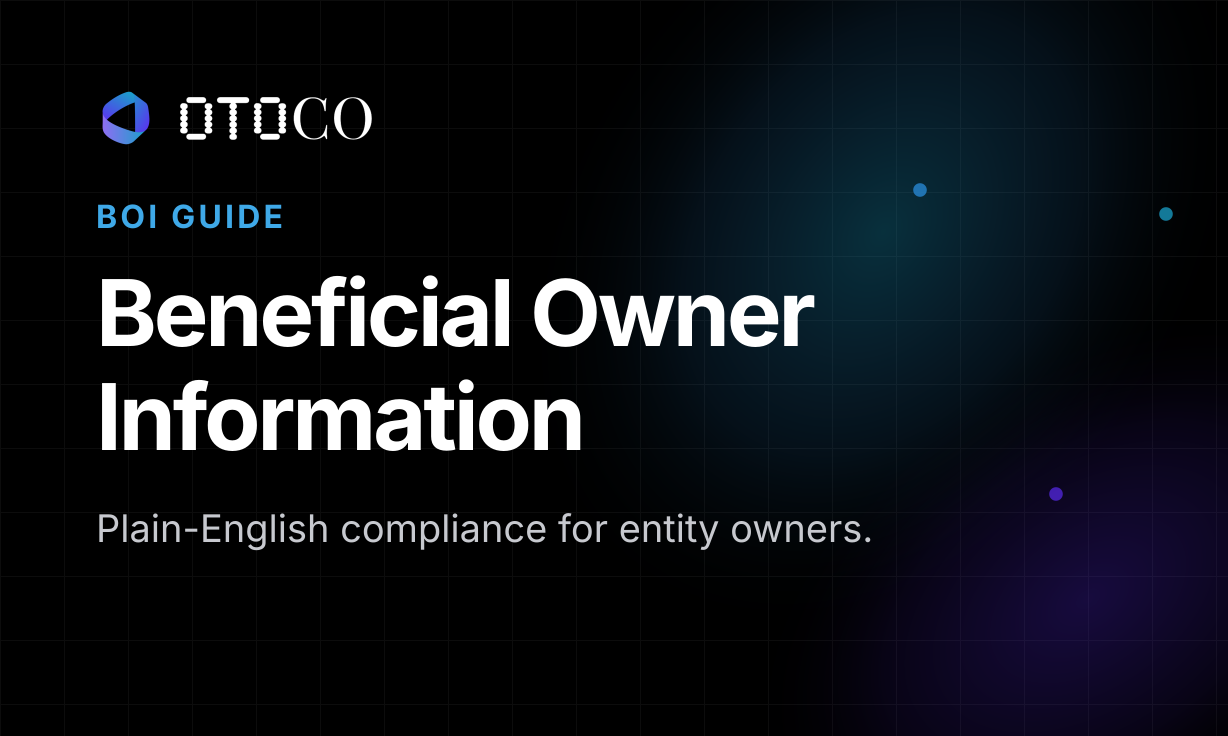 Beneficial Owner Information