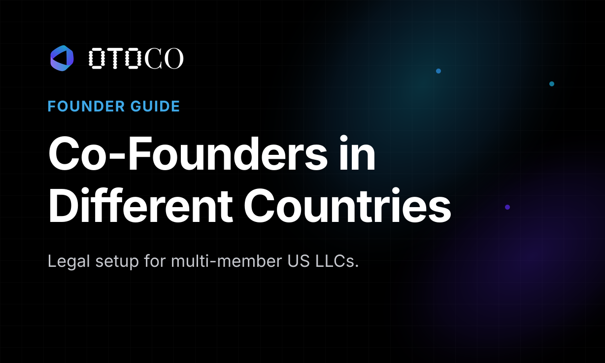 How to Form a US LLC With Co-Founders in Different Countries (2026 Guide)