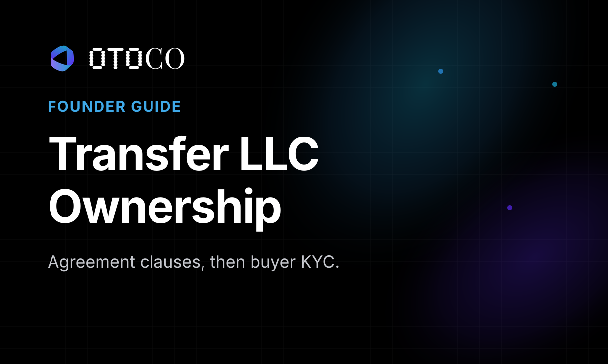 How to Transfer Ownership of a US LLC as a Non-Resident (2026 Guide)