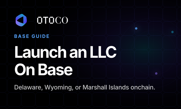 OtoCo card: Launch an LLC On Base