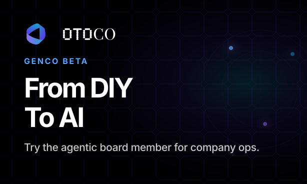 OtoCo card: From DIY To AI
