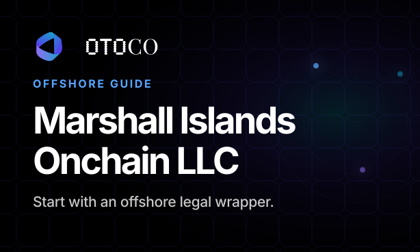 OtoCo card: Marshall Islands Onchain LLC