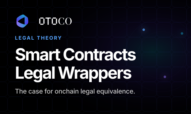 OtoCo card: Smart Contracts Legal Wrappers