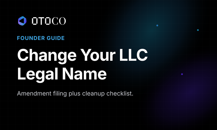 How to Change Your US LLC's Name as a Non-Resident (2026 Guide)