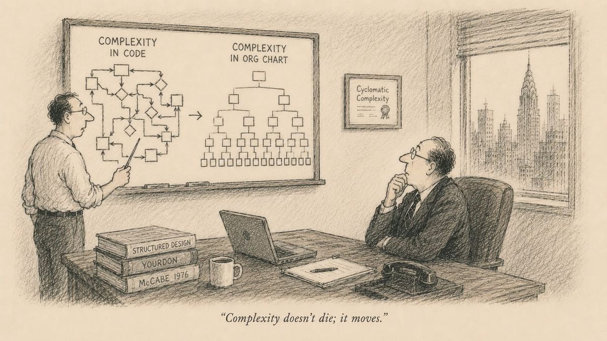 Your Org Chart Has a Cyclomatic Complexity Number. AI Is About to Change It.