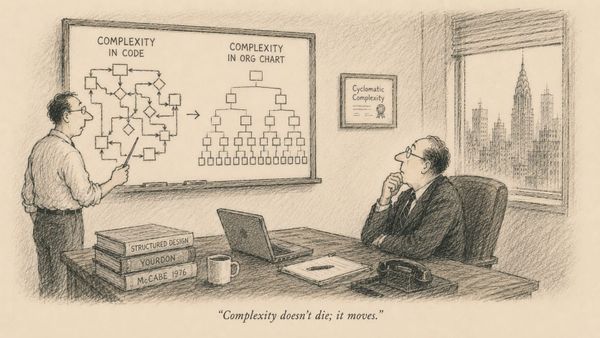 Your Org Chart Has a Cyclomatic Complexity Number. AI Is About to Change It.