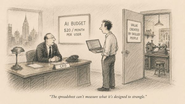Fire Your CFO. (Fine — Keep Him. But Ditch the Token Budget.)