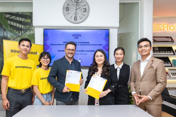 Soundskool Signs MoU for In-Kind Sponsor with AWEN 2025 and CamWEN