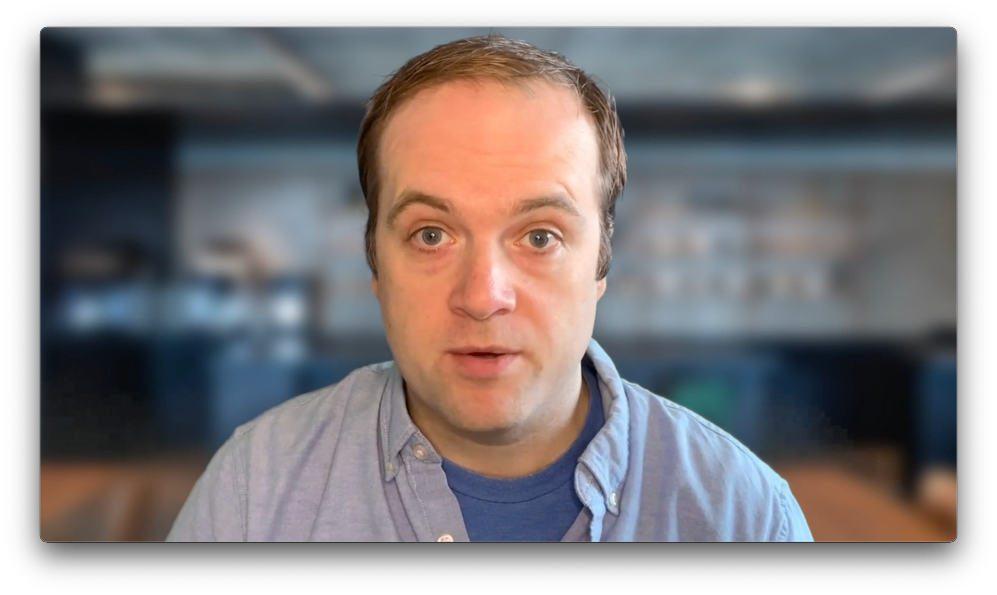 A screenshot of a recording that used Reincubate Camo