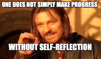 Time for self-reflection - MMM v2-31