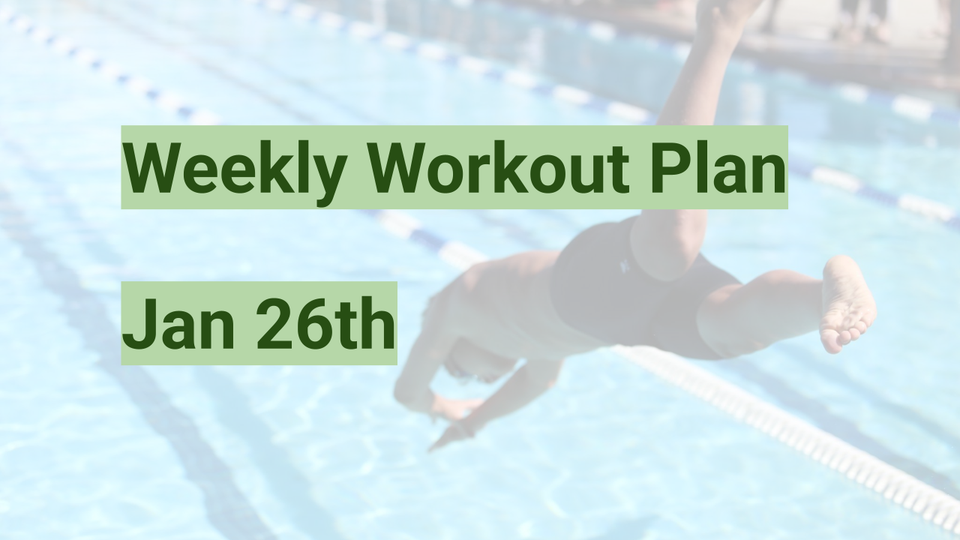 Training Week Jan 26th