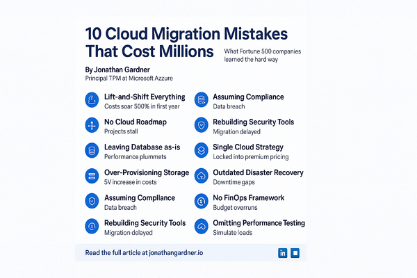 The Most Common Mistakes in Cloud Migration Projects
