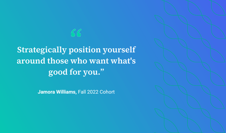 campus student jamora williams quotation