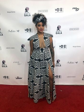 Alumni Nakia Collins on Red Carpet